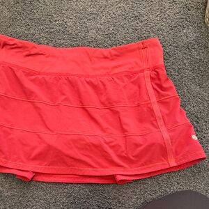 lululemon athletica Red Skirt